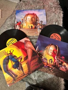 Travis Scott Astro World Vinyl📻